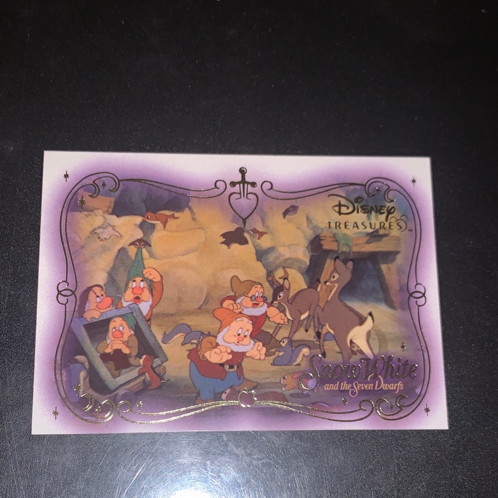Upper Deck Disney Treasures Snow White Trading Card NRMT